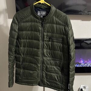 🔥 SALE!!! Michael Kors Olive Green Puffer Jacket - Medium